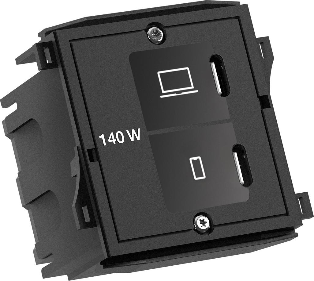 BACHMANN Custom Modul USB C/C/C Charger, mit Netzteil (BM0021867)