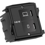 BACHMANN Custom Modul USB C/C/C Charger, mit Netzteil (BM0021867)