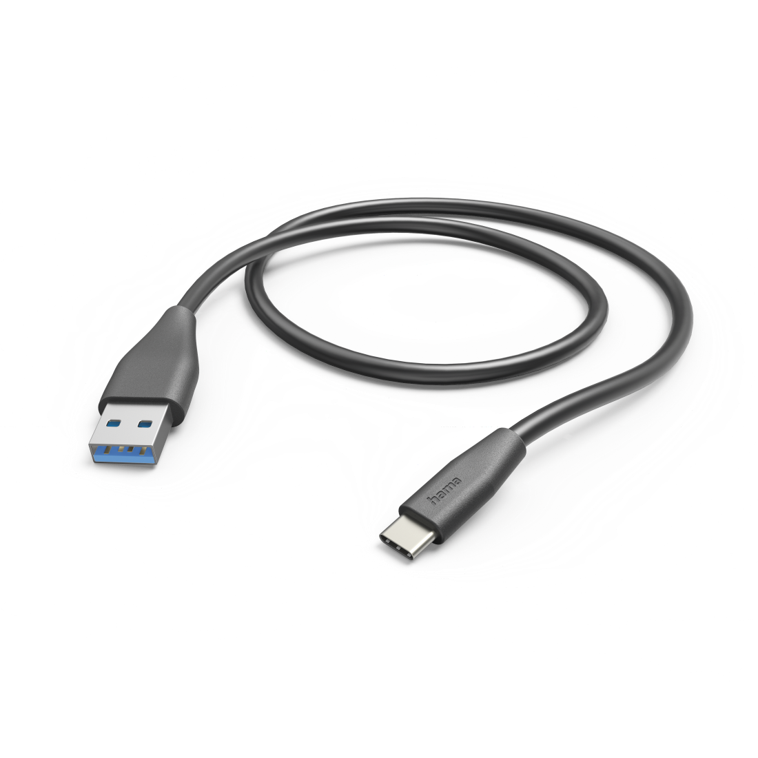 Hama 00201595 USB Kabel 1,5 m USB 2.0 USB A USB C Schwarz (00201595)