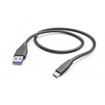 Hama 00201595 USB Kabel 1,5 m USB 2.0 USB A USB C Schwarz (00201595)