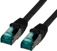 M-Cab 3902 Netzwerkkabel Schwarz 1 m Cat6a SF/UTP (S-FTP) (3902)