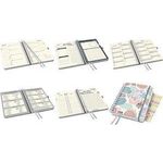 sigel Buchkalender Jolie "Rose Inspiration" 2024, A5 Wochenkalender mit Spiralbindung, 168 x 215 mm, 1 Woche / - 1 Stück (J4602)