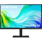 Samsung ViewFinity S6 S61F, 26.9" (68.3cm), Klasse: 26"-27", 2560x1440 (WQHD), 16:9, HDMI, Audio, schwarz (LS27F610EAUXEN)