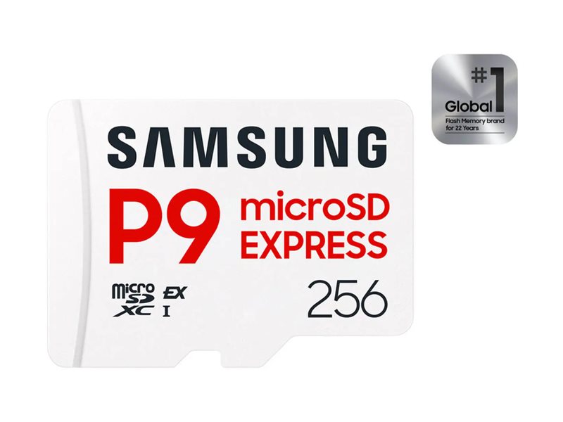 Samsung P9 Express MB-MK256T 256 GB microSDXC Express 800 MB/s Weiß
