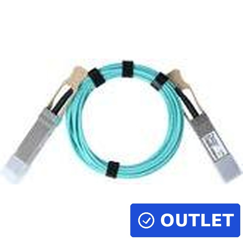 Kompatibles Ubiquiti Networks UACC-AOC-QSFP28-50M QSFP28 BlueOptics Aktives Optisches Kabel (AOC), 100GBASE-SR4, Ethernet, Infiniband, 50 Meter (UACC-AOC-QSFP28-50M-BO) (geöffnet)