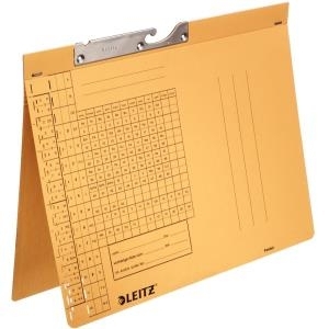 LEITZ Pendelhefter, A4, Amtsheftung, gelb, 250 g-qm (2094-00-15)