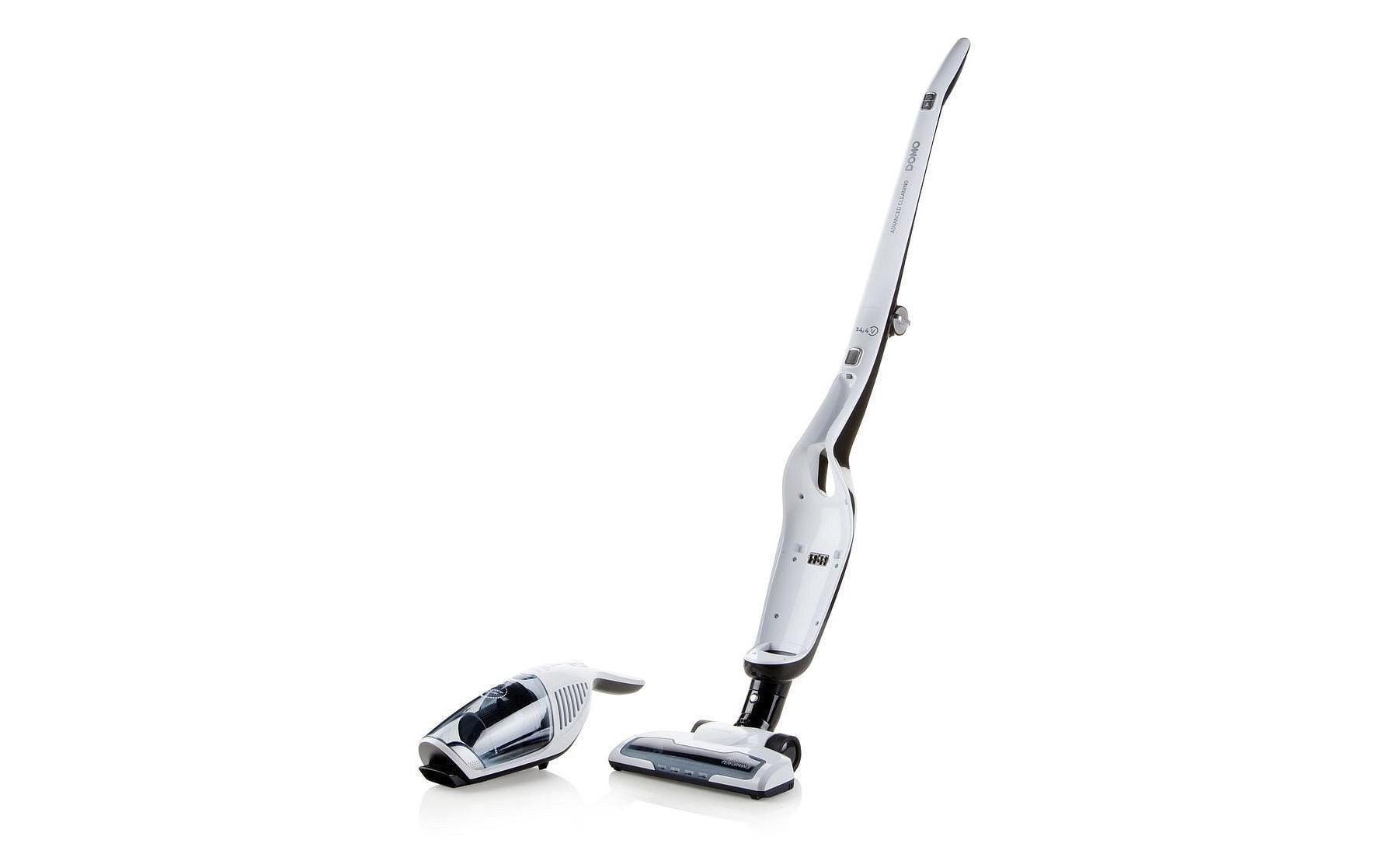 Domo DO217SV 2-in-1 Akku-Stiel- und Handsauger Zyklonal 3500 Pa 40 min Schwarz Weiß