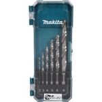 makita D-78346 HSS-GS Metallbohrer-Set, 6-teilig (D-78346)