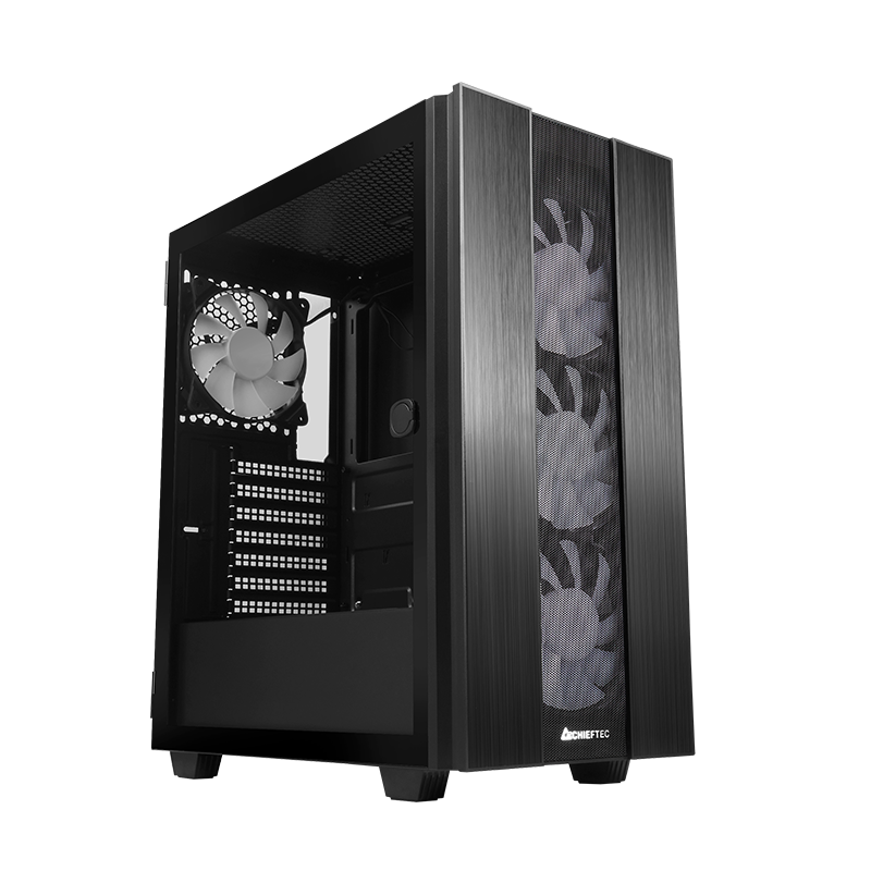 Chieftec Gamer Series Hunter 2 Midi Tower Schwarz