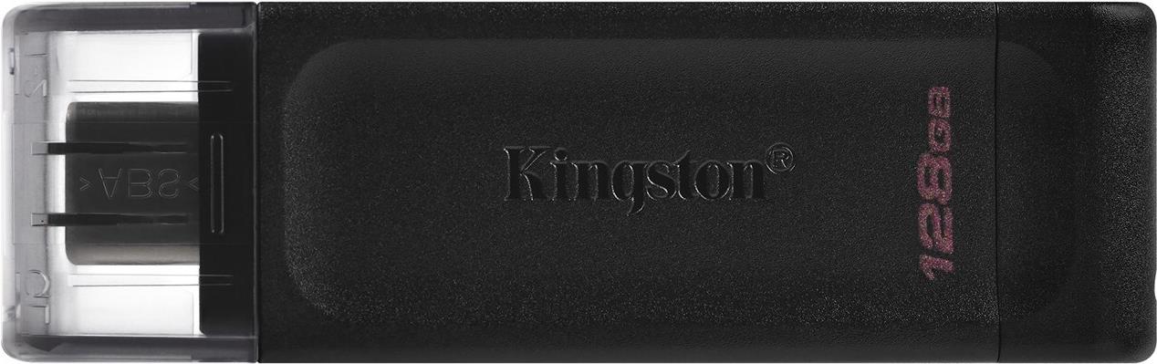 Kingston DataTraveler 70 USB-C 3.2 Gen 1 128 GB Schwarz