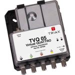 Triax TVQ 05 Quattro Optischer Rückumsetzer 1x SAT + Terr. Teilnehmer-Anzahl: 4 (Quattro Abschlusseinheit-4-fac) (geöffnet)