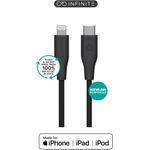 eSTUFF INFINITE (GRS) USB-C to Recycled Plastic. Super Soft (ES602180-BULK)