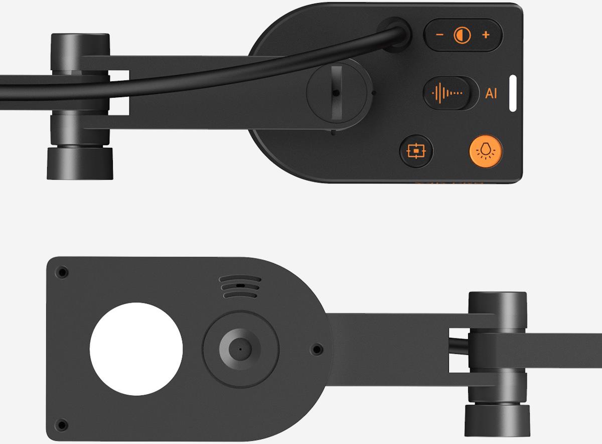 IPEVO V4K PRO 8 MP USB Dokumentenkamera Slate Gray