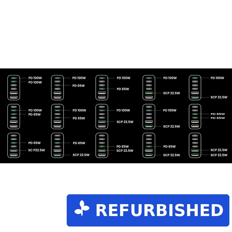 Ugreen Nexode Schwarz - Grau Indoor (40914) (geöffnet)