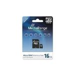 MediaRange Flash-Speicherkarte (microSDHC/SD-Adapter inbegriffen) (MR958)
