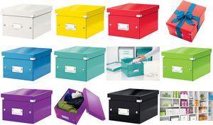LEITZ Click & Store Aufbewahrungsbox 7,4 l rot 21,6 x 28,2 x 16,0 cm (60430026)