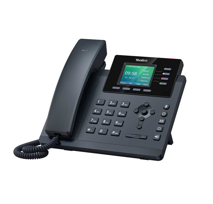 Yealink SIP-T34W VoIP-Telefon 4 Leitungen Classic Gray