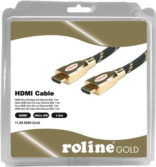 ROLINE Gold Video-/Audio-/Netzwerkkabel (11.88.5690)