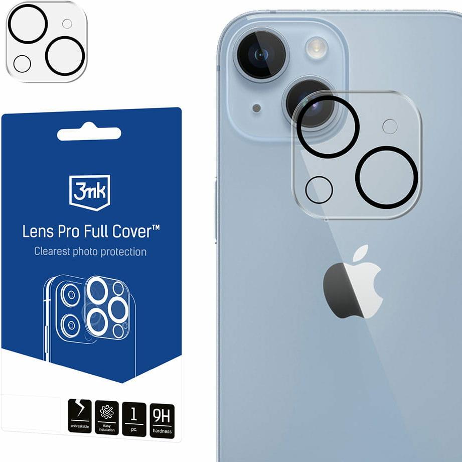 3mk Lens Pro Full Cover pro Apple iPhone 13 / iPhone 13 mini (5903108527842)