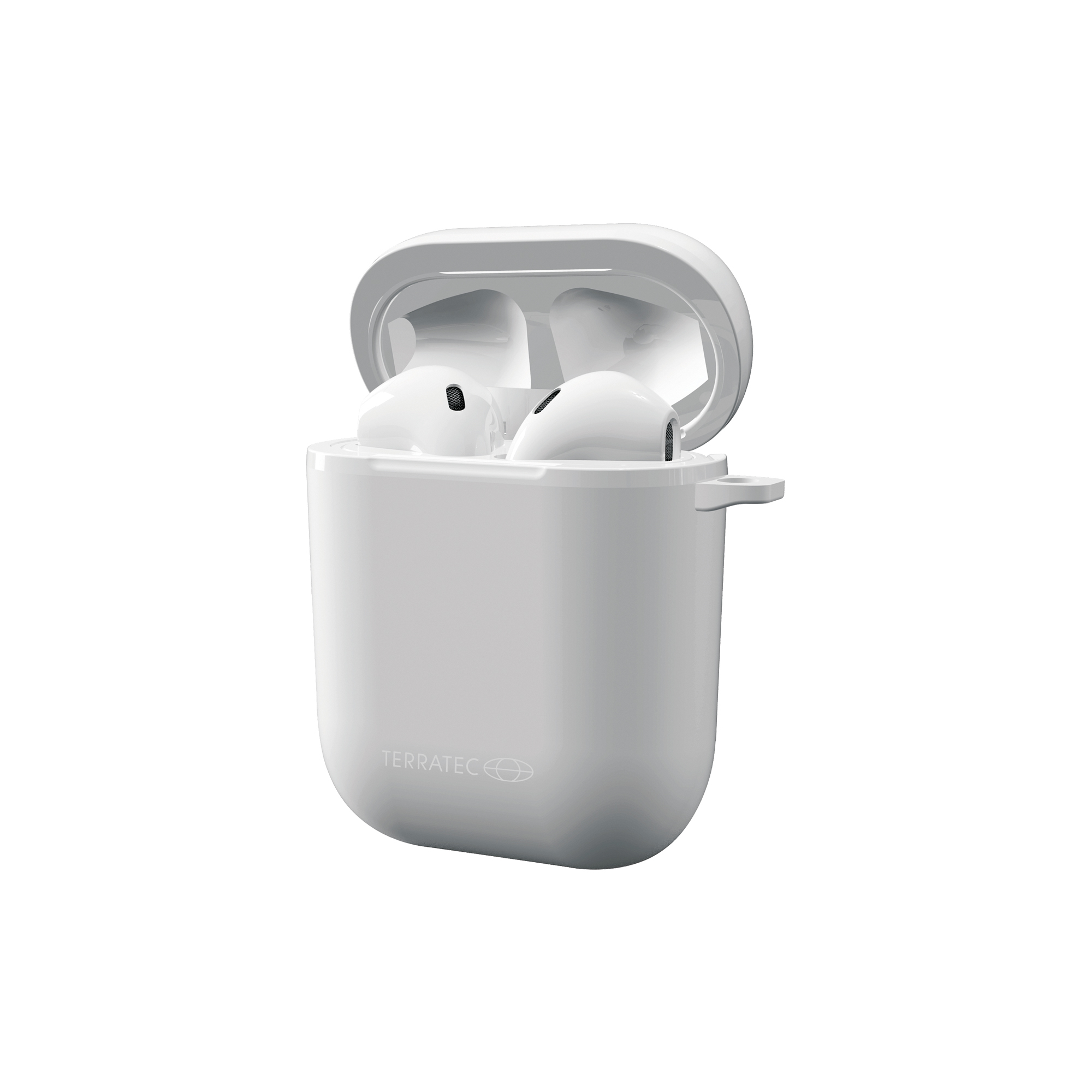 TerraTec ADD Case Ladecase für Apple AirPods (1. Generation) Weiß