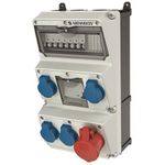 MENNEKES Elektrotechnik GmbH & Co. KG Steckdosen-Kombination AMAXX 930019 (930019)