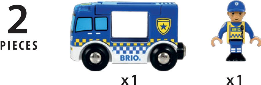 BRIO 33825 Holz Blau (63382500)