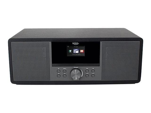 Xoro HMT 600 V2 Internetradio DAB/DAB+/FM 20 W Schwarz, Grau