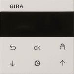 GIRA 536603 S3000 Jalousie- + Schaltuhr Display System 55 Reinweiß (536603)
