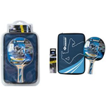 DONIC SCHILDKRÖT Tischtennis-Geschenkset Legends 700 FSC Premium-Qualität, Inhalt: 1 Schläger, 3 Bälle und Hülle - 1 Stück (788489)