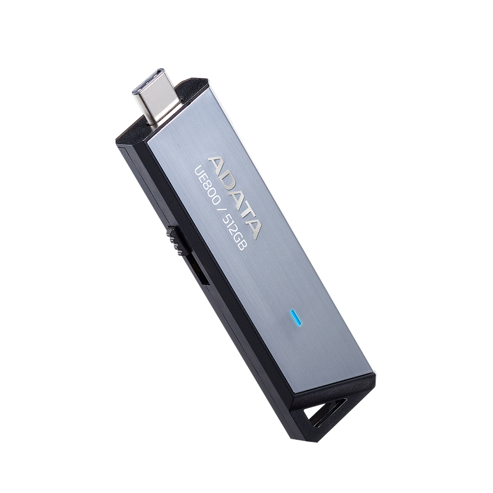 ADATA UE800 USB-Stick 512 GB USB Typ-C 3.2 Gen 2 1000 MB/s Silber