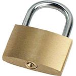 MANNESMANN Messing-Vorhangschlösser (413-50)