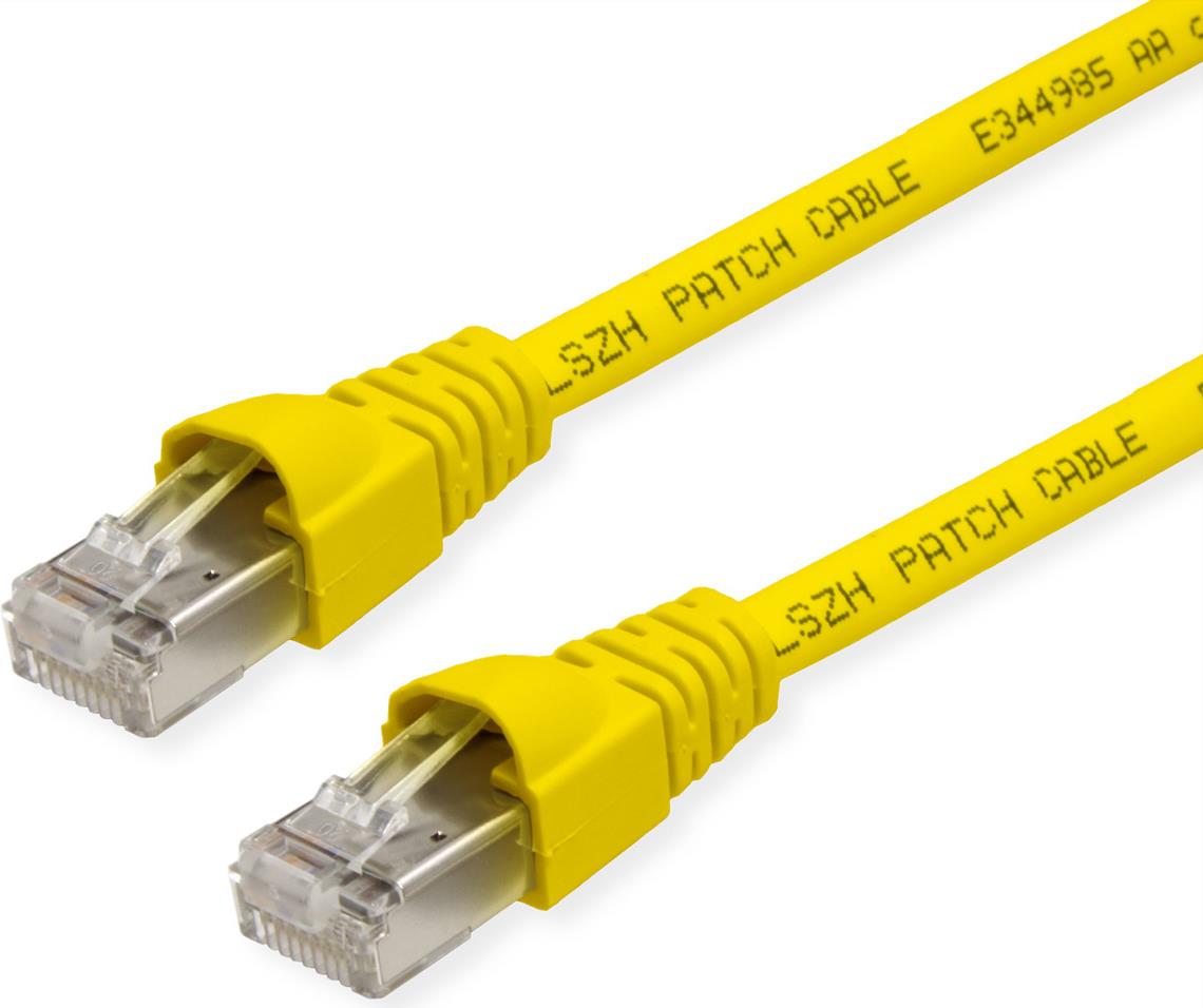 Telegärtner 100008704 Netzwerkkabel Gelb 3,5 m Cat6a S/FTP (S-STP) (100008704)
