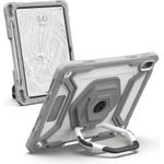 UAG Urban Armor Gear Plasma Healthcare Handstrap, Kickstand & Screen Protection Case | Apple iPad 11" (2025) / iPad 10,9" (2022) | weiß/grau (transparent) | bulk | 124470B14130 (124470114130)