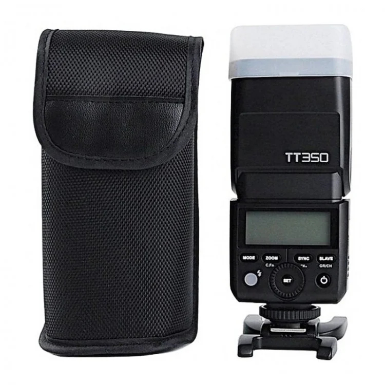 Godox TT350S Kompaktes Blitzlicht TTL Leitzahl 36 Schwarz
