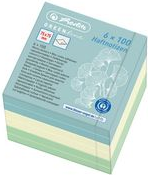 Herlitz 50033430 Klebezettel Rechteck Blau (50033430)