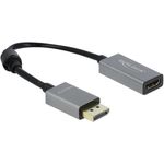 Delock Aktiver DisplayPort 1.4 zu HDMI Adapter 4K 60 Hz (HDR) (66436)