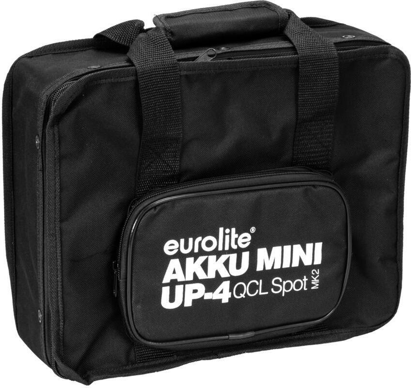 EUROLITE Tasche für 4x AKKU Mini UP-4 QCL Spot MK2 Nylon schwarz wasserabweisend
