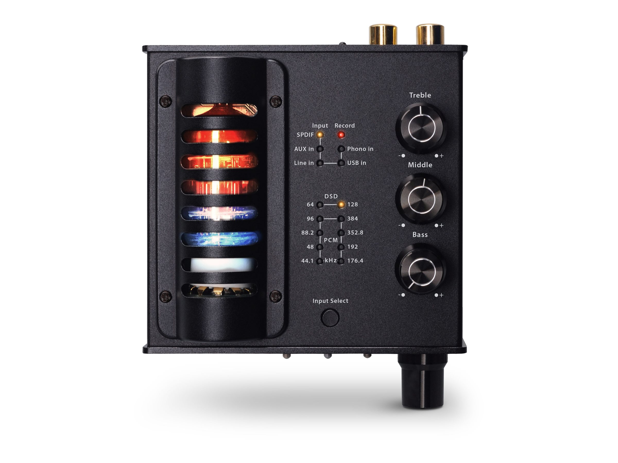 InLine AmpUSB-EQ DAC-Kopfhörerverstärker Schwarz