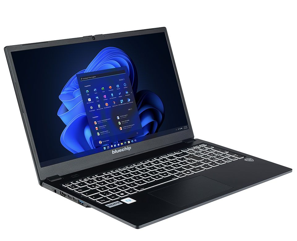 bluechip TRAVELline L15W19 Notebook Intel Core 5 120U 16 GB DDR5 500 GB SSD 15,6" FHD QWERTZ DE
