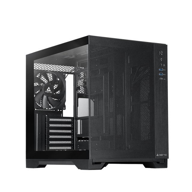 Chieftec Visio Air GM-30B-M-OP Tower Schwarz