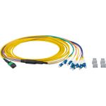 EFB Elektronik MTP®-F/LC 8-Fasermatrix Patchkabel OS2,LSZH gelb, 10m, Anwendung: Geeignet für Übertragungsstrecken bis 100 GigabitAufbau: 1 Mehrfaserstecker MTP® auf einer Seite,4 LC-Duplex Stecker auf der anderen SeiteLowLoss< (MTPF08LCOS2-10)