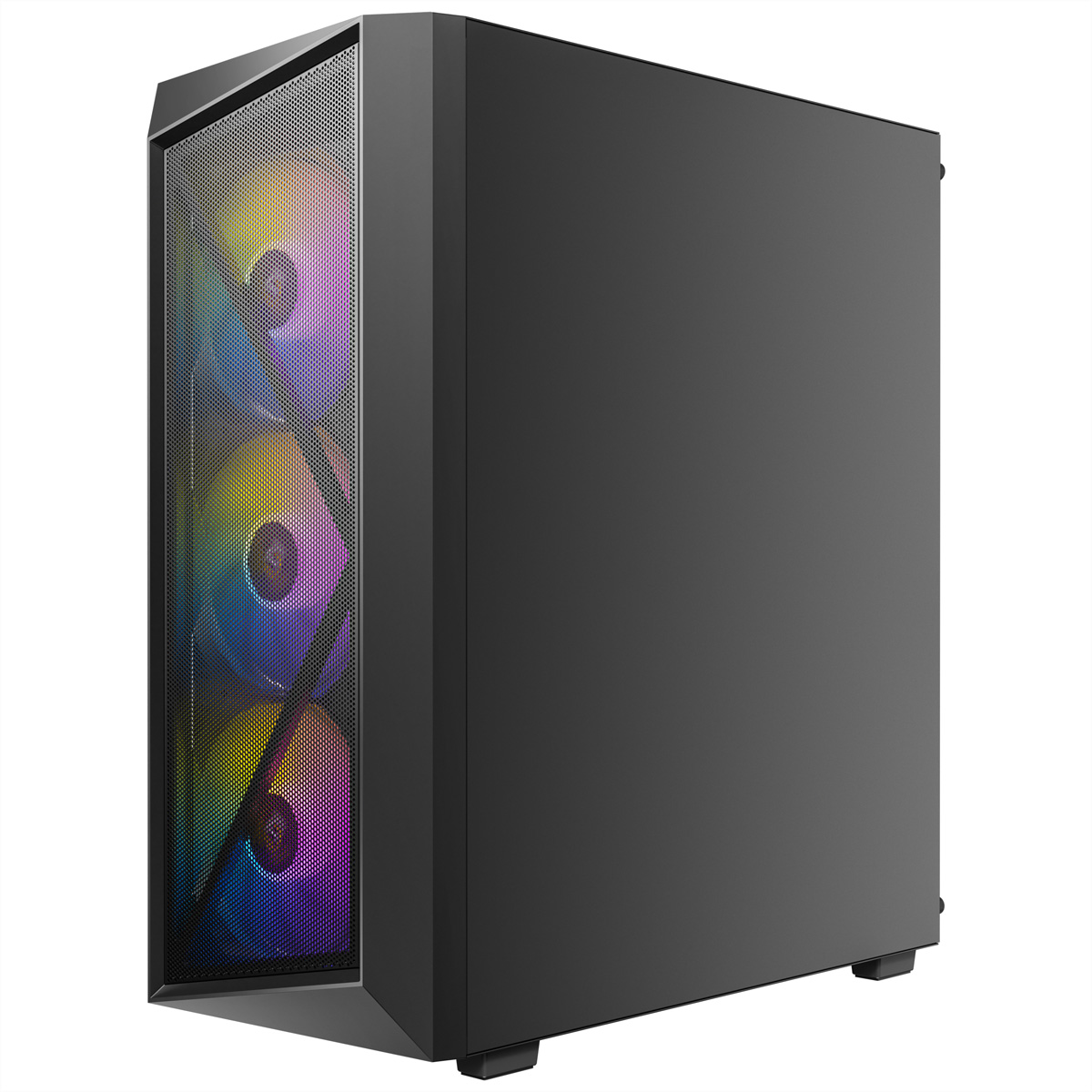 Antec AX67 ARGB Midi Tower Gaming-Gehäuse ATX ARGB Schwarz