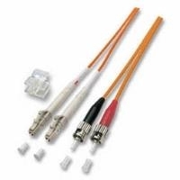 Patchkabel LWL Duplex OM4 (Multimode, 50/125) LC/ST, 0,5m, Good Connections® (LW-8005LT4)