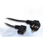 AC Netzkabel 250V, schwarz VDE, C13 rechts gew. (88885299)