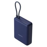 Xiaomi Powerbank BHR9341GL mit integriertem USB-C Kabel 10000mAh 33W Blau