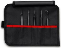 KNIPEX Universalpinzetten-Set, ESD 5tlg (92 00 01 ESD)