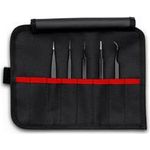 KNIPEX Universalpinzetten-Set, ESD 5tlg (92 00 01 ESD)