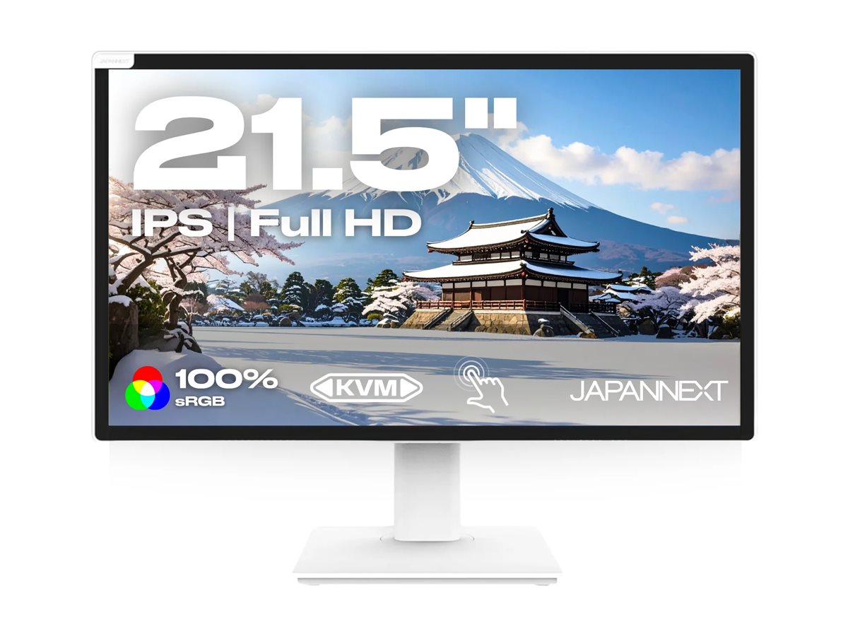 JAPANNEXT JN-IPS2152FHDR-T 21.5" IPS Full HD Monitor Weiß