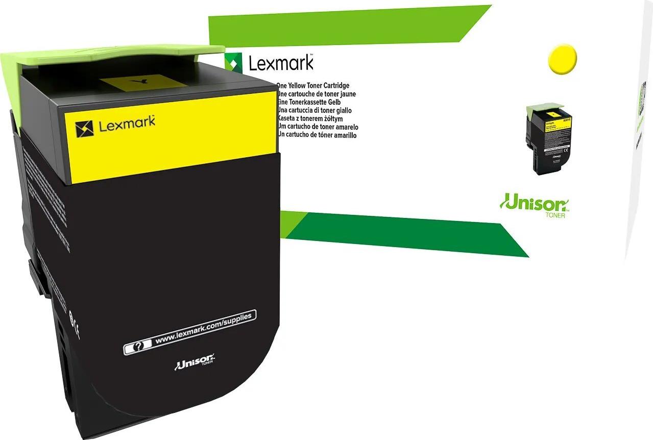 Lexmark 702XYE Tonerpatrone Gelb 4000 Seiten