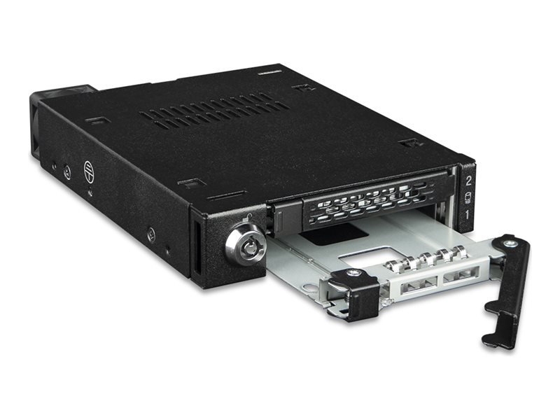 ICY BOX ToughArmor MB092VK-B Einbaurahmen 2x 2.5" U.2/U.3 NVMe Schwarz